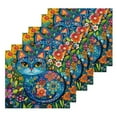 thumbnail image 3 of BZSMCE Towel Cotton Face Towel Soft Hand Towels Fashion Floral Cat Dream Pattern, 3 of 9