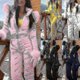 thumbnail image 3 of Women Winter Warm Snowsuit Outdoor Sports Pants Ski Suit Waterproof Jumpsuit, 3 of 5