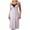 White, variant on JSGEK Women Contrast Lace Trim Spaghetti Strap Chemise Dress Satin Fabric Nightwear Lingerie Set Black S