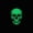 Green Black, variant on Homewish Skull Skeleton Raven 7 Pieces Full Size Bedding Sets,Green Rose Full Size Bed in a Bag,Happy Halloween Bed Set,Black Reversible