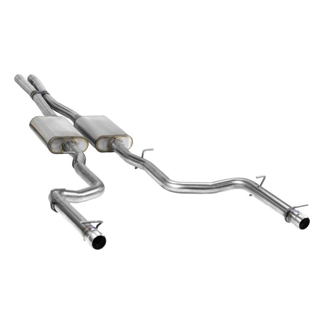 Fits 2015-2016 Dodge Challenger Flowmaster Exhaust System Kit 717830 FlowFX Cat-Back System; 409S Stainless Steel; With FlowFX Series Mufflers; With X-Pipe; 2-1/2 Inch Pipe Diameter