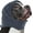 Dark Grey, variant on Janrevotw Dog Calming Hoodie, No Flap Ear Wraps for Dogs Anxiety Relief, Dog Ear Muffs Noise Protection for Firework, Grooming, Force Drying, Dog Ear Covers Headband for Noise Cancelling