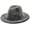 11-M, variant on Full Adjustable Flat Top Fedora Hat Rhinestone Panama Spring Men Wide Brim Felt Stage Hat