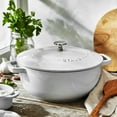 thumbnail image 5 of Staub Cast Iron 3.75-qt Essential French Oven - White, 5 of 6