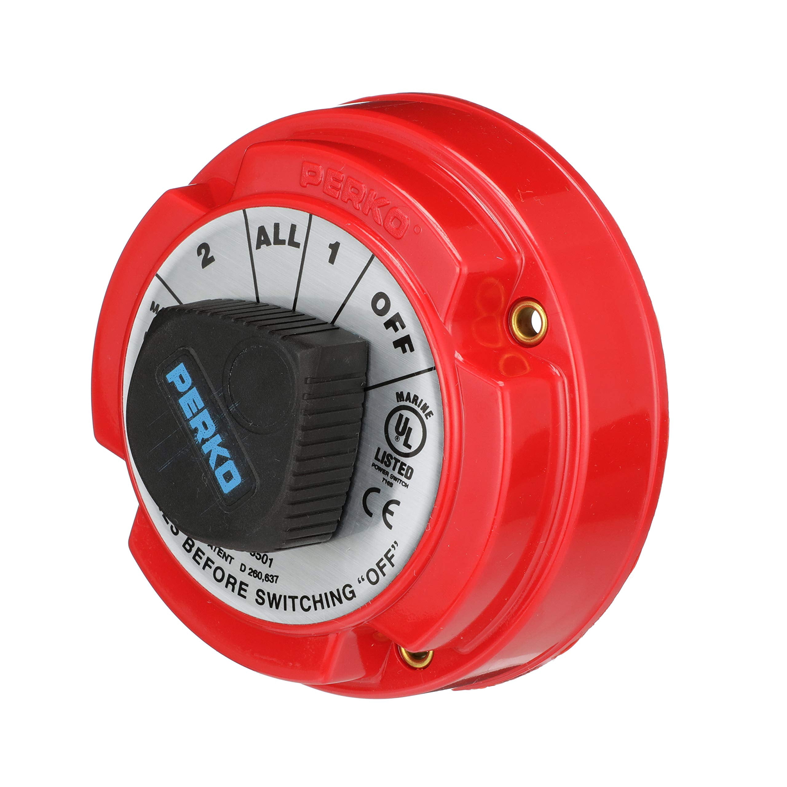 Seachoice 11501 4-Position Battery Selector Switch Without Lock, Packaged