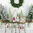 thumbnail image 2 of Northlight Standing Plush Gnomes Christmas Figurine Ornaments - 8.5" - Set of 3, 2 of 5