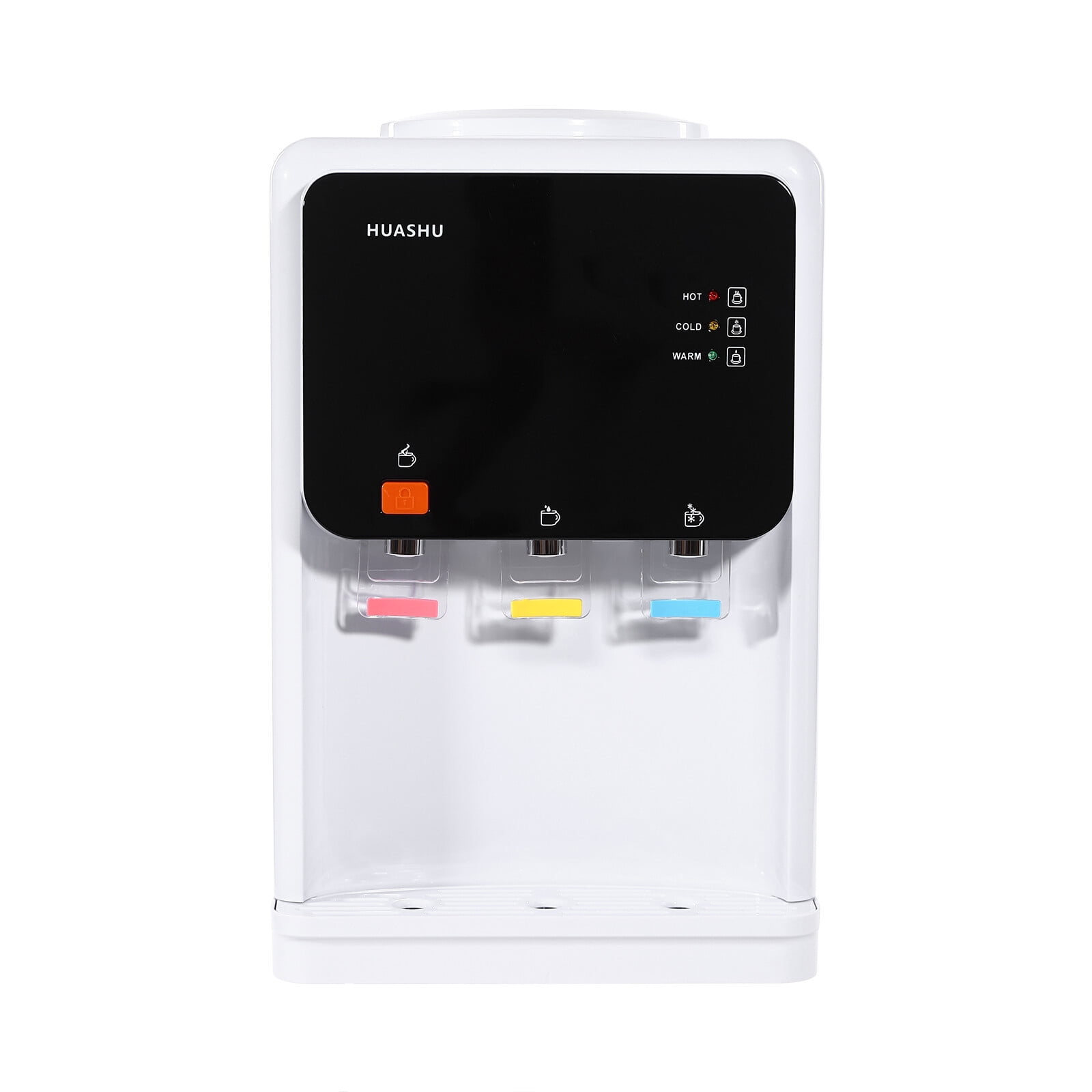 4.5-18.9L/ Top Loading Countertop Water Dispenser Hot Cold Water Cooler Drinking Machine with Indicator Lights