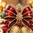 thumbnail image 6 of Diy Christmas Diamond Painting Kit, Christmas Decorations,Snowman Pearl Bead Painting With Display Frame, Easy 5D Gem Mosaic Art, Ideal Xmas Home Wall Decoration For New Crafters (Jingle Bells), 6 of 7
