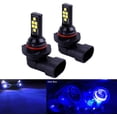 thumbnail image 1 of LAICAIW 2x HB3 H10 9005 9145 LED Fog Light Bulb Advanced 3030 SMD Bright Colorful Daytime Running DRL Lamp, Dark Blue, 1 of 7