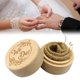 thumbnail image 1 of Joyeros para mujer, joyeros y organizadores. 1 caja de anillo personalizada para boda, San Valentín, joyero de madera. Joyeros., 1 of 5