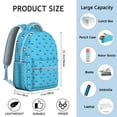 thumbnail image 6 of French Bulldog Backpack for School,Cute School Bag,Schoolbag with Adjustable Shoulder Straps & Padded Back,15.3"x11"x7.1".﻿, 6 of 6