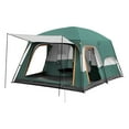 thumbnail image 1 of Waterproof Camping Family Tent Easy Setup Room Divider Camping Family Tent UV Protected Tent Outdoor Camping Large Tent Green, 1 of 9