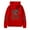 Red, variant on Womens Sweater Casual Butterfly Print Oversized Drop Shoulder Long Sleeve Hooded Fall Outwear,Yellow,XL