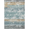 thumbnail image 2 of Addison Rugs Chantille Indoor/Outdoor Transitional Stripes Teal Machine Washable Rectangle Rug, 8' x 10', 2 of 8