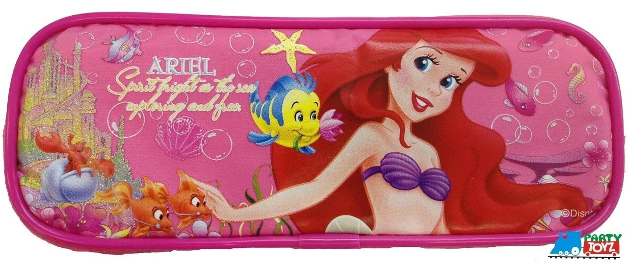 Disney Princess Ariel Pencil Case Pink 