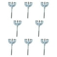 thumbnail image 2 of braveheart 8x Griffes de Batterie Basse Matériel Résistant à l'Usure Accessoires de Percussion Instrument Argent M5, 2 of 6