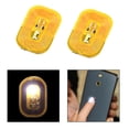 thumbnail image 1 of 2x LED Light Sticker Decal, Fuente de inteligente integrada, el de la tecnología de comunicaciones móviles de cercano ( - luz de color blanca Yinane Etiqueta engomada del arte del clavo de NFC, 1 of 8