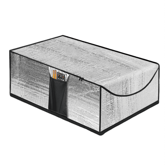 Attic Door Zipper Cover Zipper Waterproof Insulated Cover Fireproof Attic Door Cover Attic Opening Cover for Winter