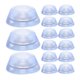 thumbnail image 2 of 20 patas de silicona transparente para tablas de cortar, antideslizantes, con tornillos de acero inoxidable, almohadillas antideslizantes para muebles, protectores de suelo para patas de mesas., 2 of 8