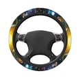 thumbnail image 3 of Bingfone Space Planet Steering Wheel Cover - Universal 15 Inches Car Steering Wheel Covers Grip Auto Internal Accessories, 3 of 7