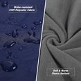 thumbnail image 3 of RedSwing Waterproof Stadium Blanket, Soft Warm Fleece Windproof Camping Blanket for Cold Weather, 79x79 Inches, 3 of 8