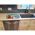 thumbnail image 3 of Carolines Treasures BB1852DDM Snowman With Yorkie Puppy Dish Drying Mat, 3 of 3