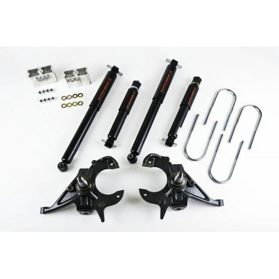 Belltech 614Nd Lowering Kit With Nitro Drop 2 Shocks Fits select: 1982-2003 CHEVROLET S TRUCK S10, 1995-2004 CHEVROLET BLAZER