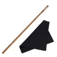 thumbnail image 1 of Cleaning Rod with Cloth Flute Cleaning Kit Woodwind Musical Inst ents Accessories, 1 of 5