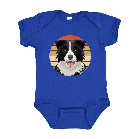 Inktastic Border Collie Cute Dog Boys or Girls Baby Bodysuit
