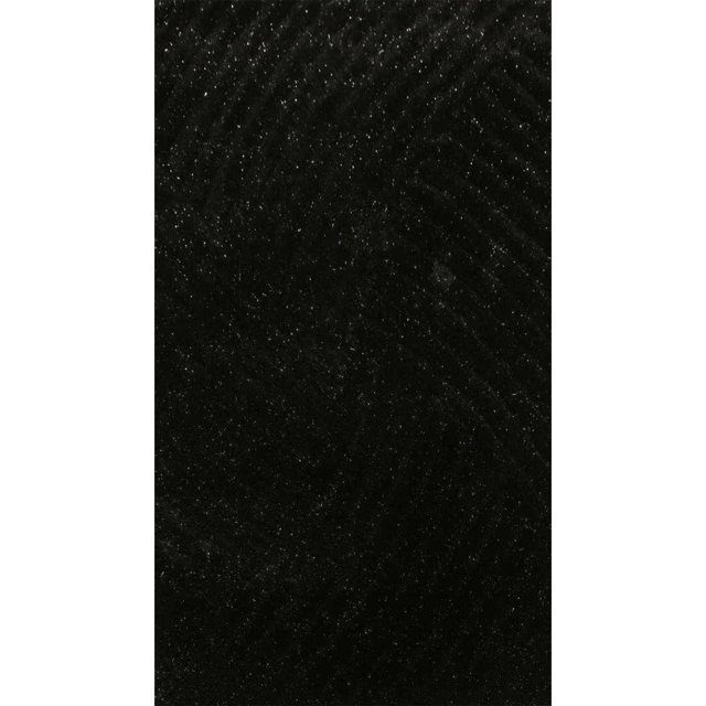 homeroots home decor 400819 5’ x 7’ Black Geometric Illusion Area Rug