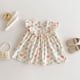thumbnail image 2 of Vestido coreano de lunares coloridos para niñas de 0 a 5 años, novedad de verano 2021, vestidos bonitos con volantes para bebés, ropa para niños, trajes para niñas, 2 of 6