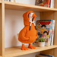 thumbnail image 3 of WKSCLPAI Desk Goose Outfits Hoodies Tabletop Goose Clothes for 7 Inch Mini Porch Goose Costume, Magnetic Goose Statue Key Holder, Fashion Goose Statue Clothes Indoor Table Decor, 3 of 6
