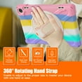 thumbnail image 5 of XYX Case for Fire HD 8 & 8 Plus (12th/10th Generation, 2024/2022/2020) with 360 Degree Rotating, Hand Strap, Shoulder Strap, Colourful Pink, 5 of 7