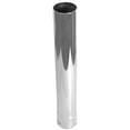 thumbnail image 7 of Exhaust Stack Pipe Replacement for UNIVERSAL - 3-1/2" x 24", Straight Chrome, 7 of 7
