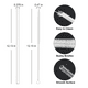 thumbnail image 2 of 10 Popotes Reutilizable Para Con Cepillo Limpiador Xtellar blanco, 2 of 4