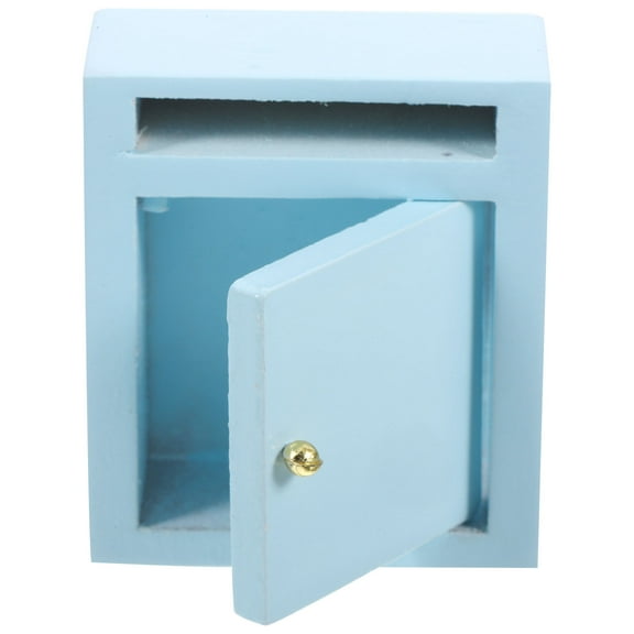 PAMINGONO Mini Mailbox Decor Mini Mailbox Wood 1 Piece