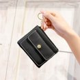 thumbnail image 4 of WYBXZ Short Ladies Coin Purse, Women Genuines Leather Zip Mini Coin Purse with Key Ring, Mini Casual Small Bag, Portable, 4 of 11