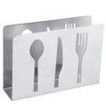 thumbnail image 1 of Napkin Holder, Stainless Steel Tableware Pattern Napkin Rack, Kitchen Napkin Dispenser, Modern Serviette Holder Home Bar Restaurant Table Decor, 1 of 8