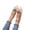 Beige, variant on hoksml Women's Bow Rhinestone Ballet Flats, Slip-On Round Toe Casual Shoes for Office and Daily Wear