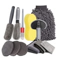 thumbnail image 1 of Kit de Limpieza para Auto 12 Piezas con Cepillo para Rueda y Guantes de Microfibra, 1 of 8