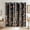 Black Red, variant on Vintage Mushroom Curtains Rustic Cottagecore Botanical Floral Forest Plants Curtain Beige Aesthetic Room Darkening Window Drapes for Living Room Bedroom 2 Panels 42x63 Inch
