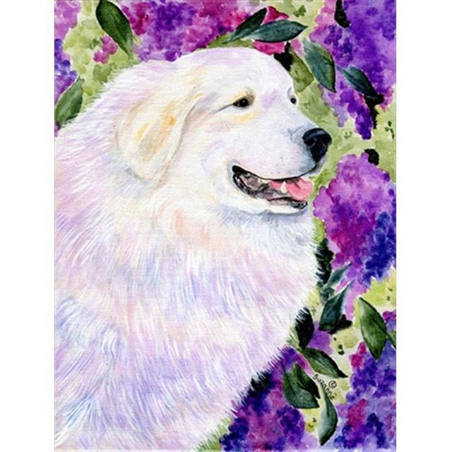 Carolines Treasures SS8474GF Great Pyrenees Drapeau - Taille Jardin - 11 x 15 Po.