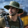 thumbnail image 5 of Sun Hats for Men/Women, Wide Brim Bucket Hat Waterproof Breathable Packable Boonie Hat for Fishing UPF 50 UV Protection, 5 of 7