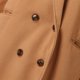 thumbnail image 5 of Gibobby gabardinas para mujer Chaqueta de lana sintética para mujer Abrigo largo de de otoño e invierno Abrigo de cuello de chal de lana de otoño (Caqui, M), 5 of 5