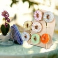 thumbnail image 4 of VORCOOL Round Wooden Dessert Stand Wedding Cake Holder 1Set, 4 of 8