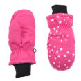 thumbnail image 1 of Bearachild 1 par de manoplas para niños, impermeables, de invierno, Unisex, cálidas, fáciles de combinar, portátiles, cómodas, diseño grueso para Suministros térmicos Fucsia Bearachild HA059230-03B, 1 of 5