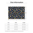 thumbnail image 5 of Yiaed Scarf Ski Shoes sock Print Blanket Throw Blanket Soft Cozy Flannel Blanket for Home Bed Sofa Couch Chair-50"x40", 5 of 6