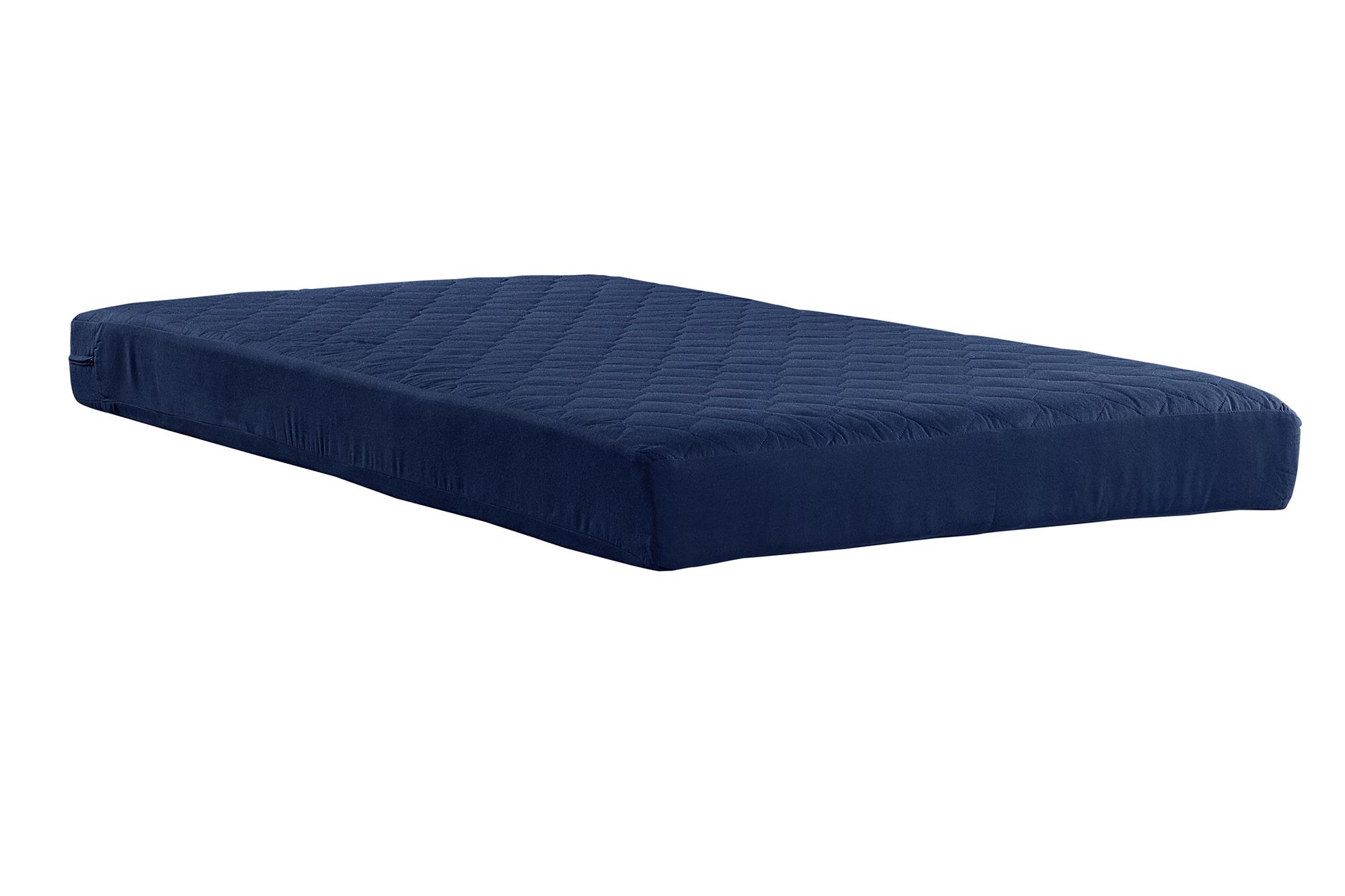 DHP Value 6 Inch Thermobonded Polyester Filled Quilted Top Bunk Bed Mattress, Twin, Navy - image 4 of 14