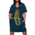 thumbnail image 1 of Vestido de fiesta con bolsillos sueltos Picolas Cage, vestido de vendaje, vestido de verano para mujer 2025, 1 of 6