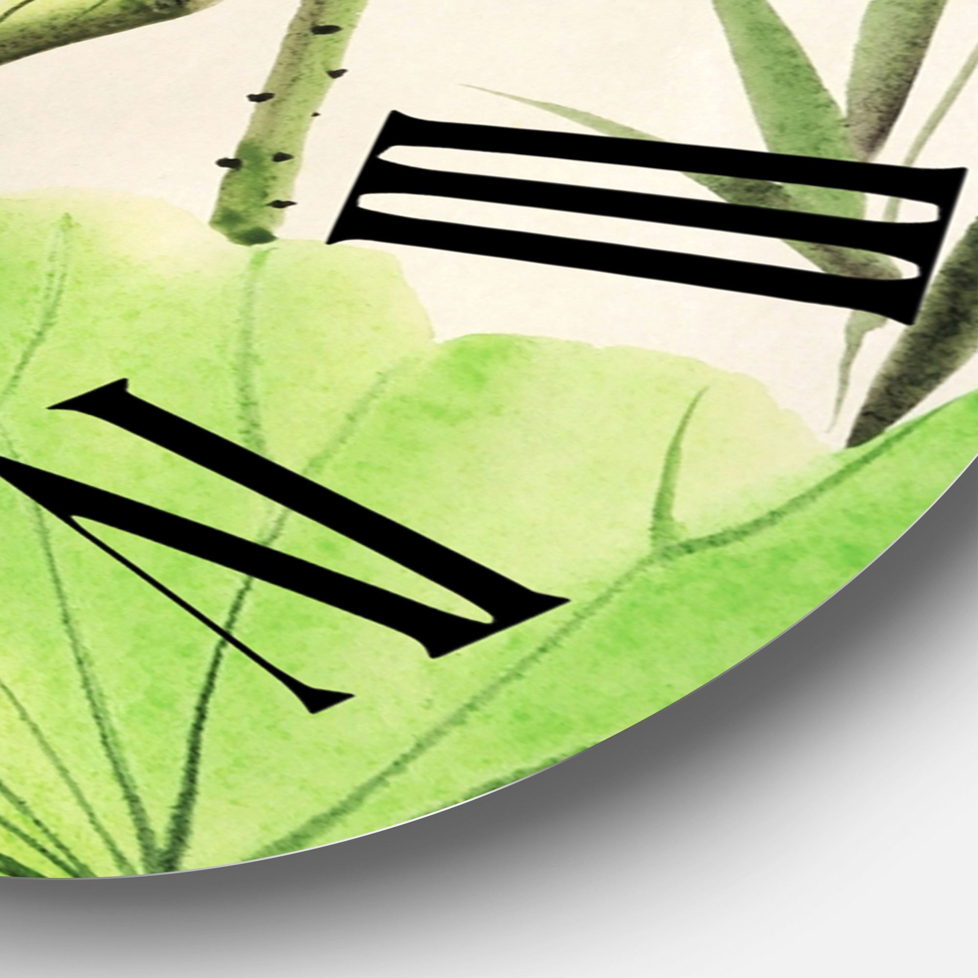 Designart 1 in Quartz Traditional Wall Clock